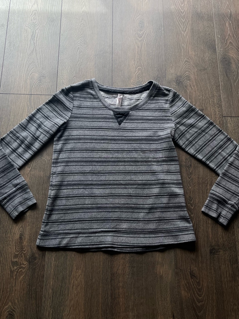 Gilligan & O'Malley Striped Long Sleeve Pajama Top